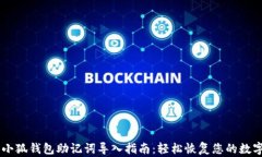 手机小狐钱包助记词导入