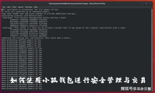 如何使用小狐钱包进行安全管理与交易